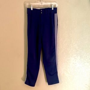 Boomba, Navy baseball pant with gray stripe, Size 28